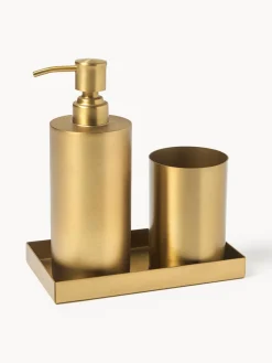 Accesorios de baño de metal Halston, 3 pzas.