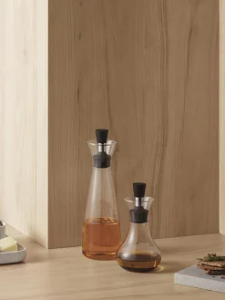 Aceitera y vinagrera de vidrio de borosilicato Seeley