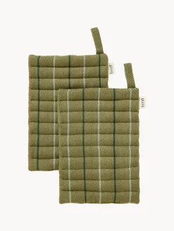 Agarraderas de algodón ecológico Ito, 2 uds.