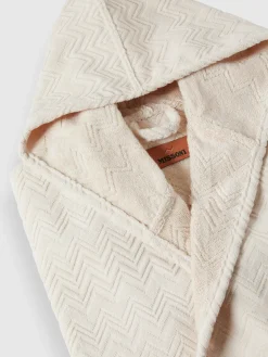 Albornoz de algodón Chalk, tamaños diferentes