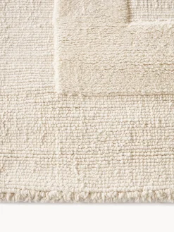 Alfombra artesanal de algodón texturizada Dania