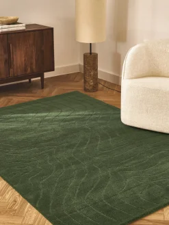 Alfombra artesanal de lana Aaron