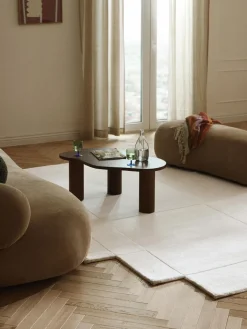 Alfombra artesanal de lana Gwyneth