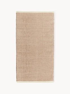 Alfombra artesanal de lana Amaro