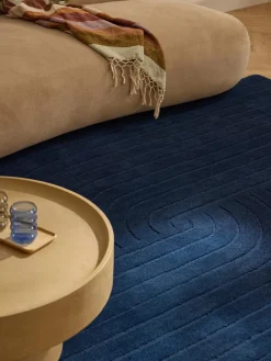 Alfombra artesanal de lana Mason