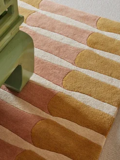 Alfombra artesanal de lana Forest