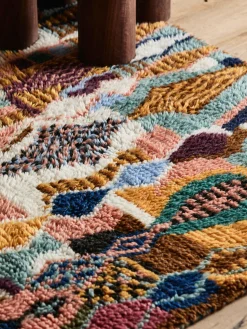 Alfombra artesanal de lana Pippa