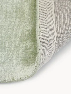 Alfombra artesanal de viscosa Jane