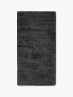 Alfombra artesanal de viscosa Jane