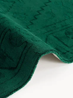 Alfombra artesanal de viscosa Shaila