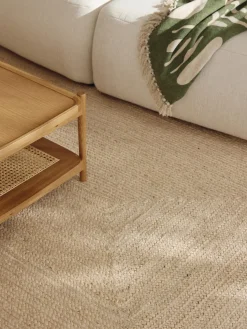 Alfombra artesanal de yute Sharmila