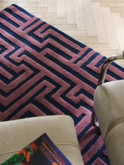 Alfombra artesanal texturizada Monty