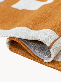 Alfombra con estampado gráfico Campanula