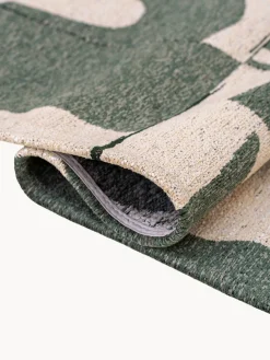 Alfombra con estampado gráfico Campanula