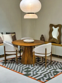 Alfombra con estampado gráfico Honey