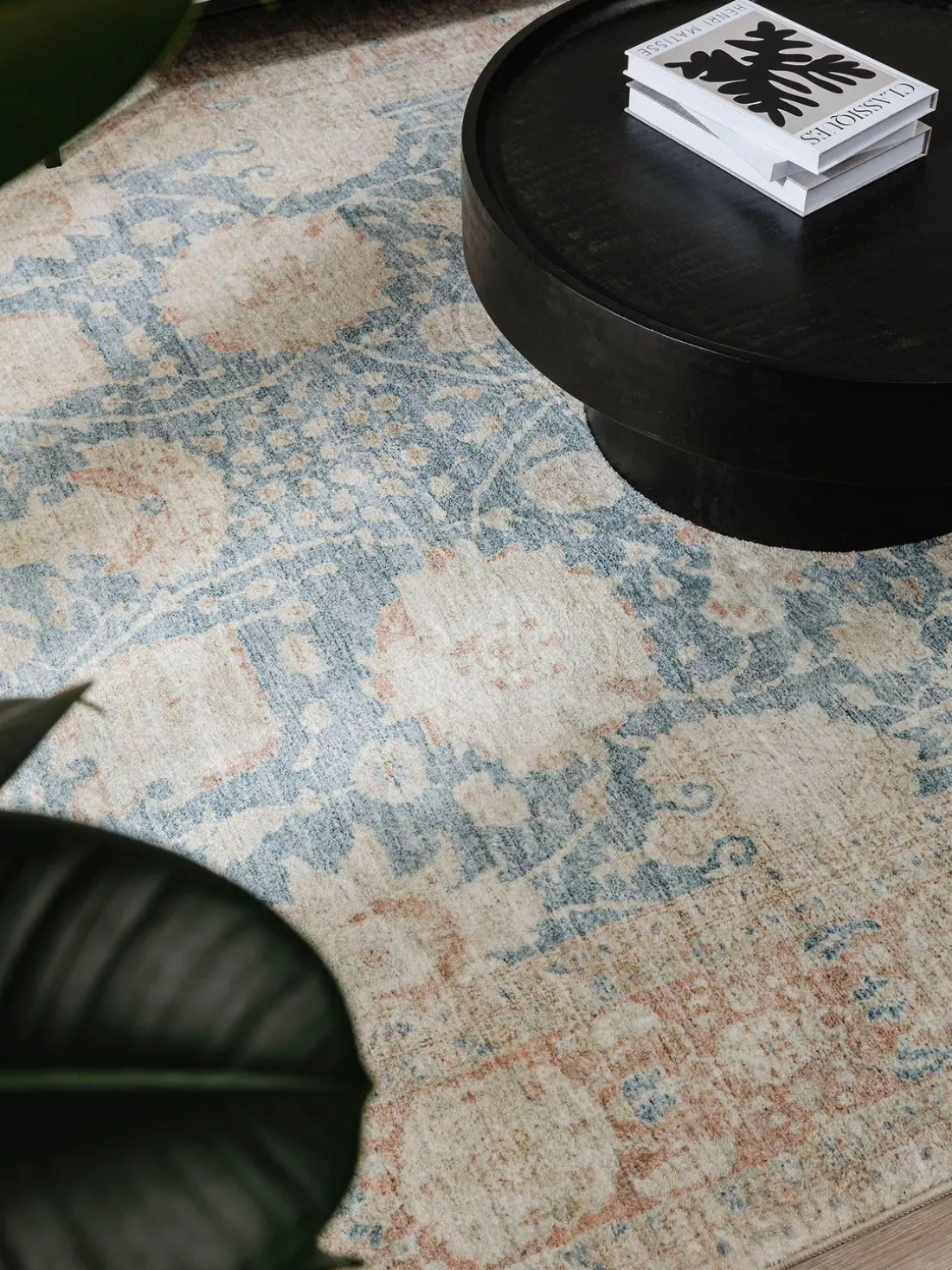 Alfombra con estampado ornamental Mara