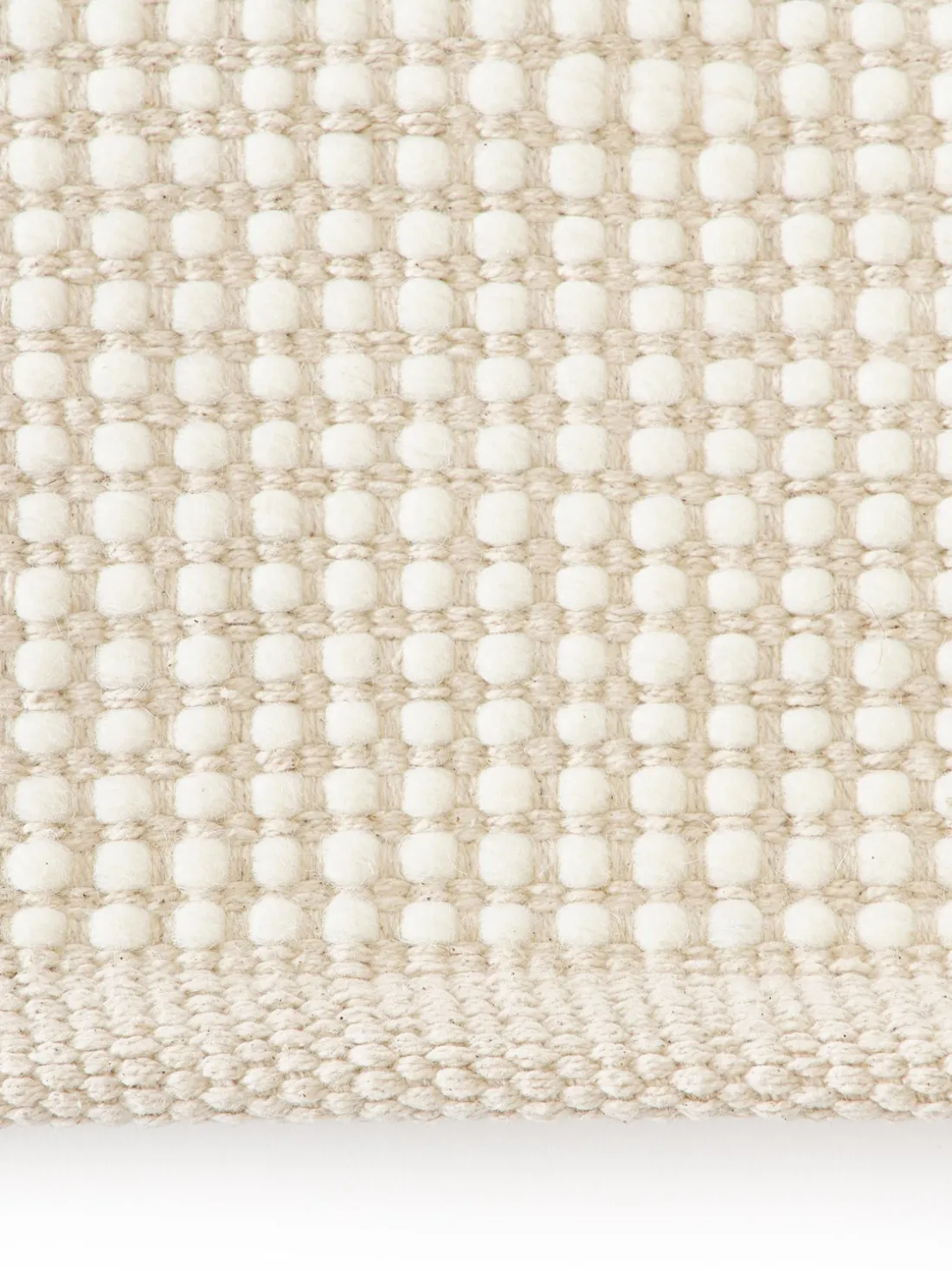 Alfombra corredor artesanal de lana Amaro