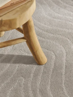 Alfombra corredor artesanal de lana Aaron