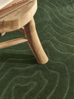 Alfombra corredor artesanal de lana Aaron