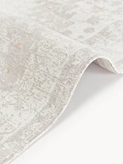 Alfombra corredor artesanal de chenilla Neapel