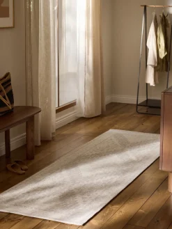 Alfombra corredor artesanal de chenilla Neapel