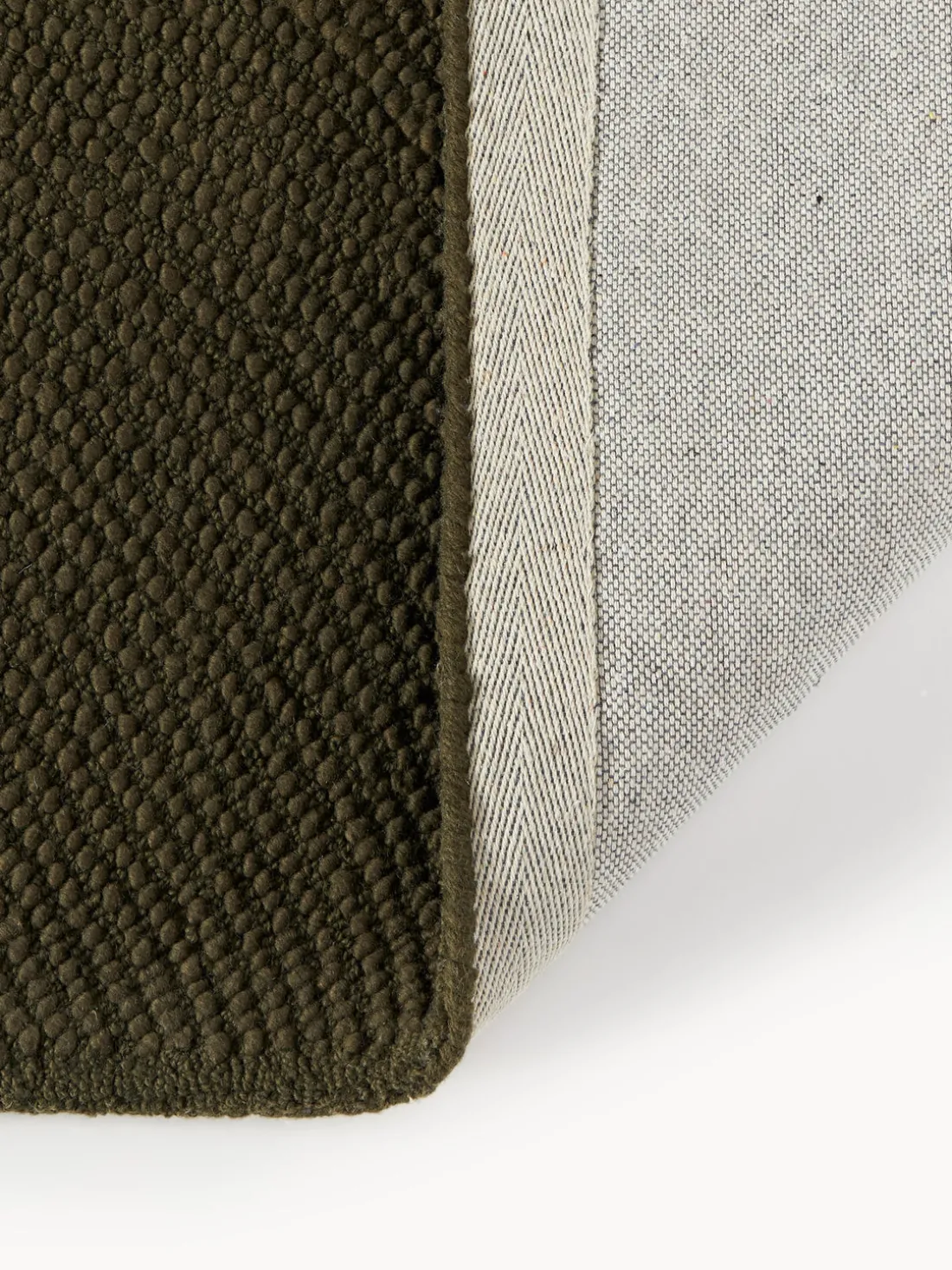 Alfombra corredor artesanal de lana Eleni