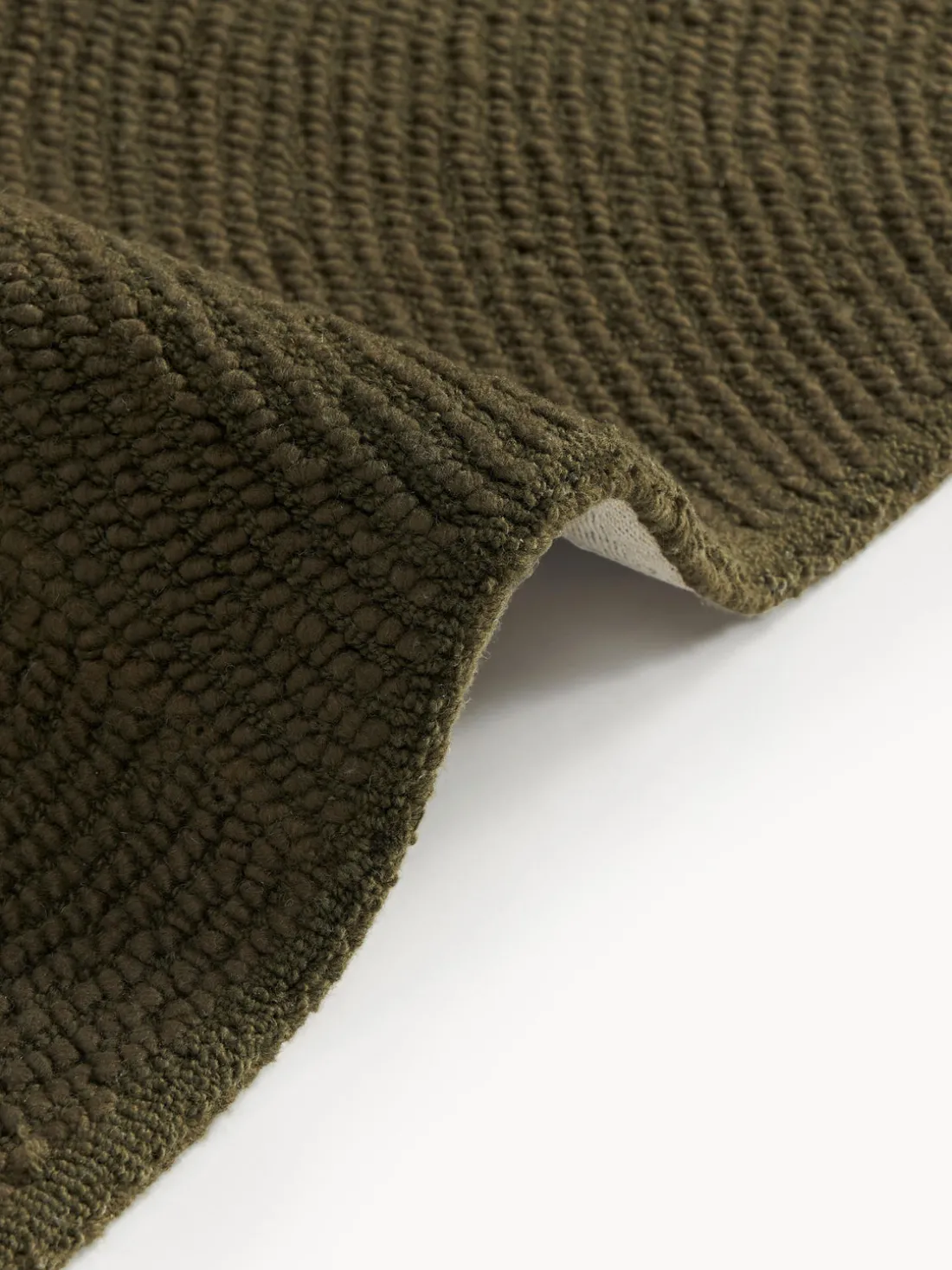 Alfombra corredor artesanal de lana Eleni