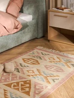 Alfombra corredor artesanal de lana Anisa