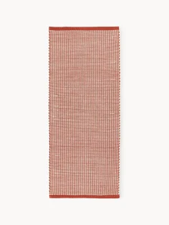 Alfombra corredor artesanal de lana Amaro