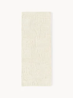 Alfombra corredor artesanal de lana Merima