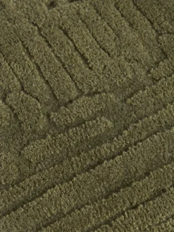 Alfombra corredor artesanal de lana Merima