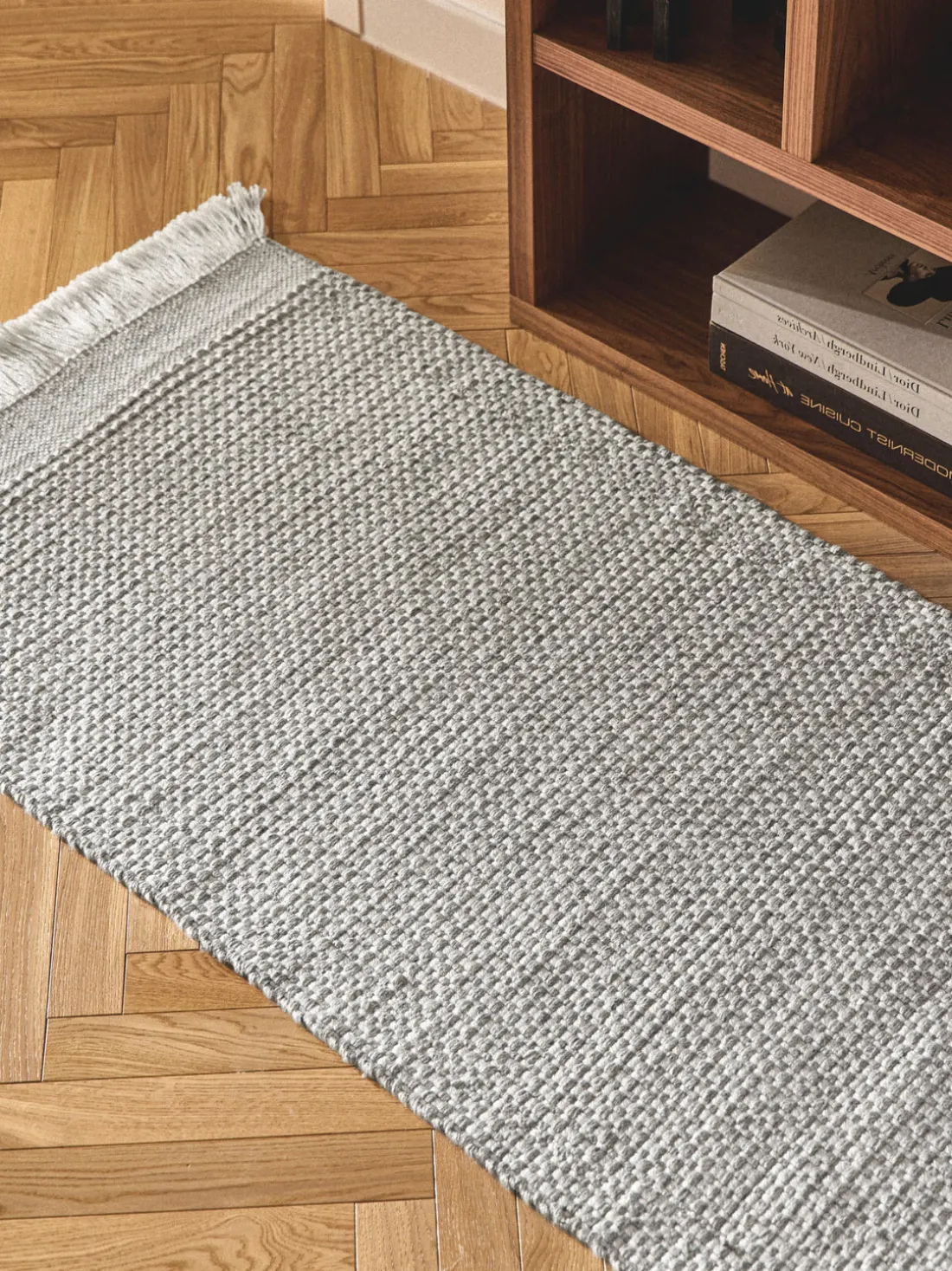 Alfombra corredor con flecos Ryder