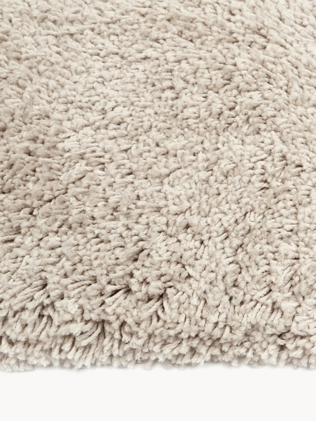 Alfombra corredor de pelo largo con flecos Dreamy