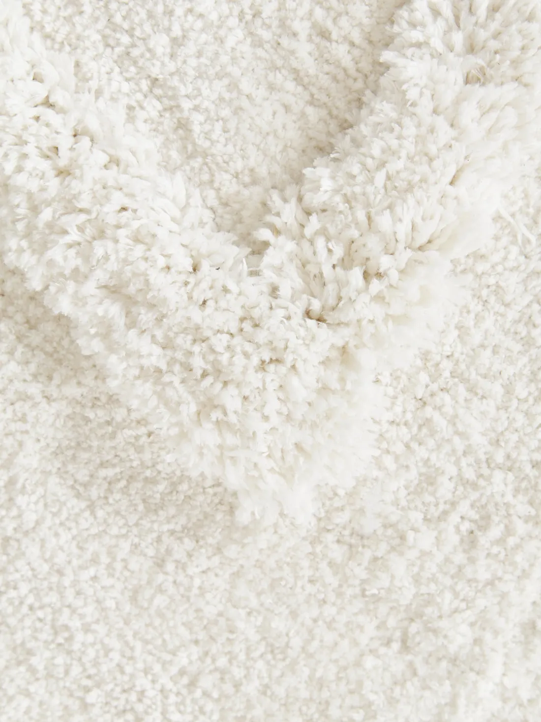 Alfombra corredor de pelo largo texturizada Magda