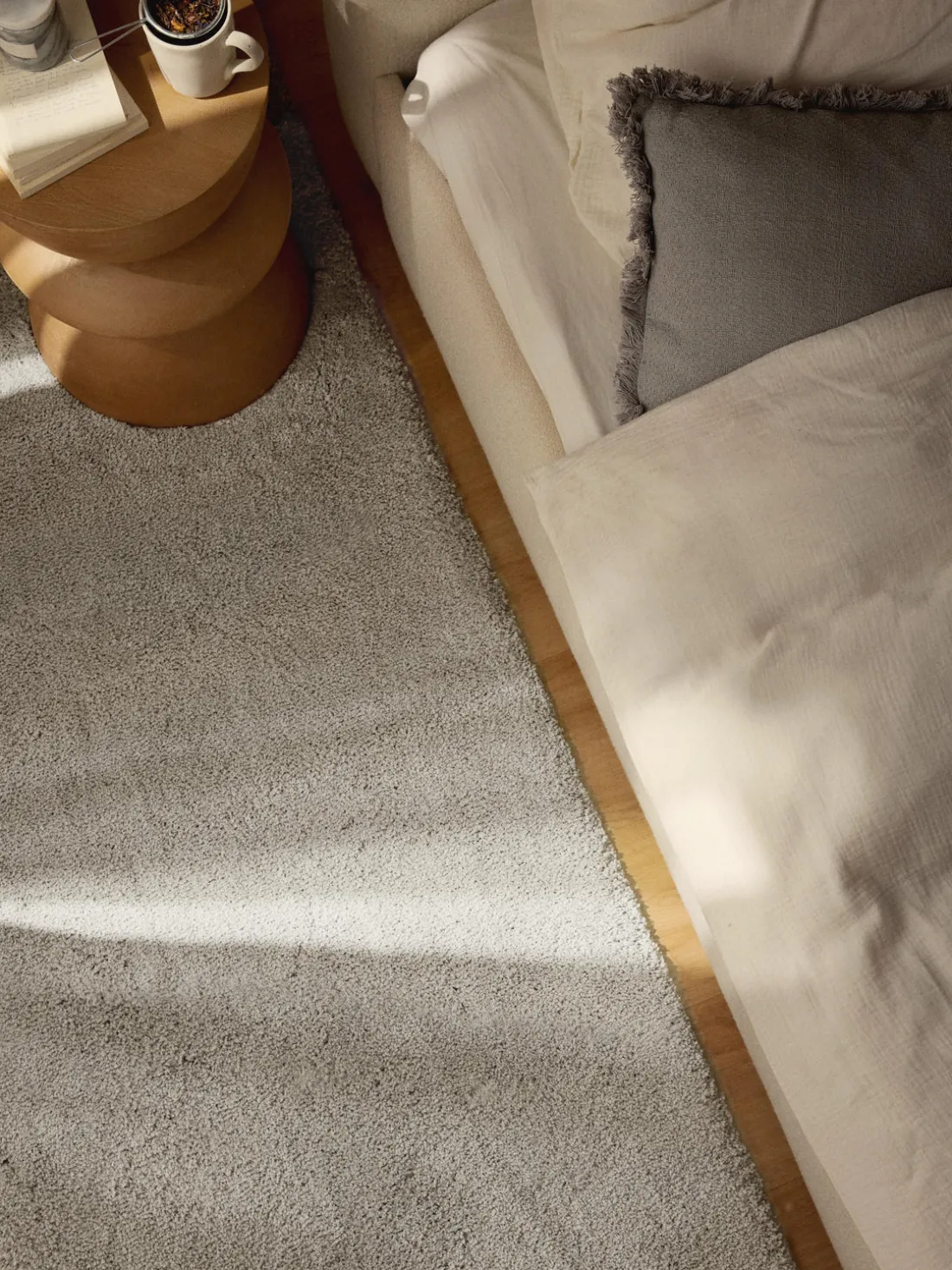 Alfombra corredor de pelo largo Leighton