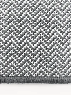 Alfombra corredor exterior reversible en zigzag Cort