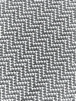 Alfombra corredor exterior reversible en zigzag Cort