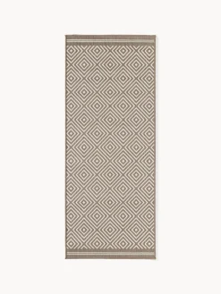 Alfombra corredor exterior reversible en rombos Reddy