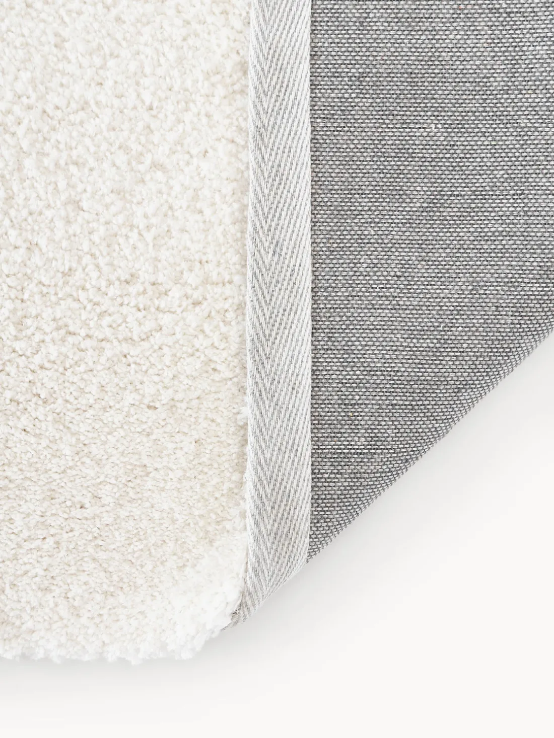 Alfombra corredor texturizada de pelo largo Jade