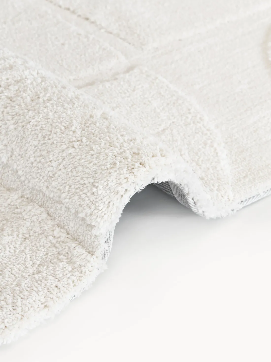 Alfombra corredor texturizada de pelo largo Jade