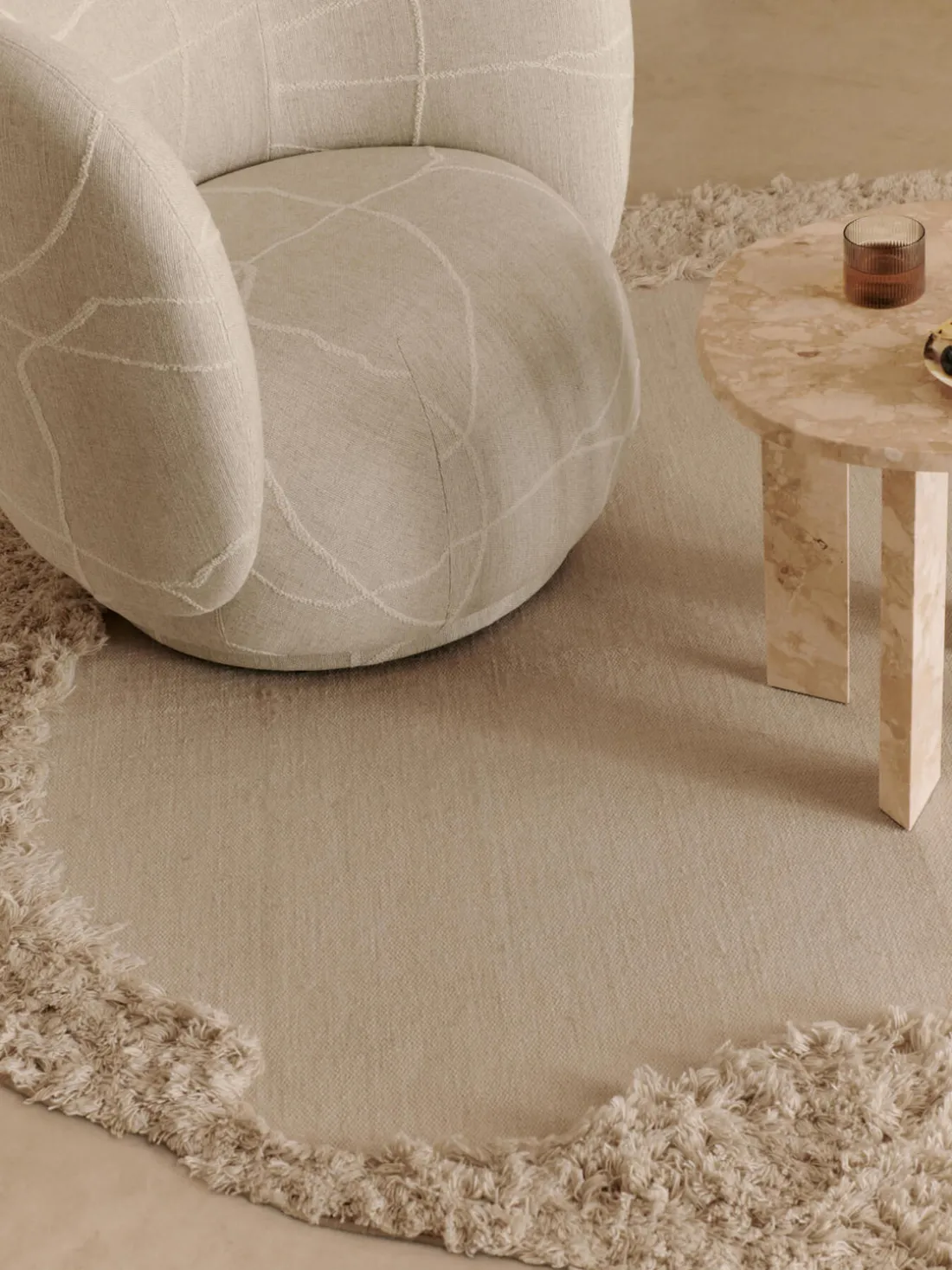 Alfombra de exterior artesanal Norte