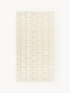 Alfombra de lana artesanal texturizada Adley