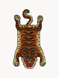 Alfombra de lana artesanal Tiger
