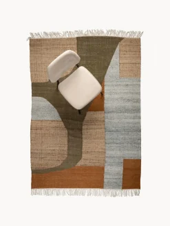 Alfombra de lana y algodón hecha a mano Pavilion