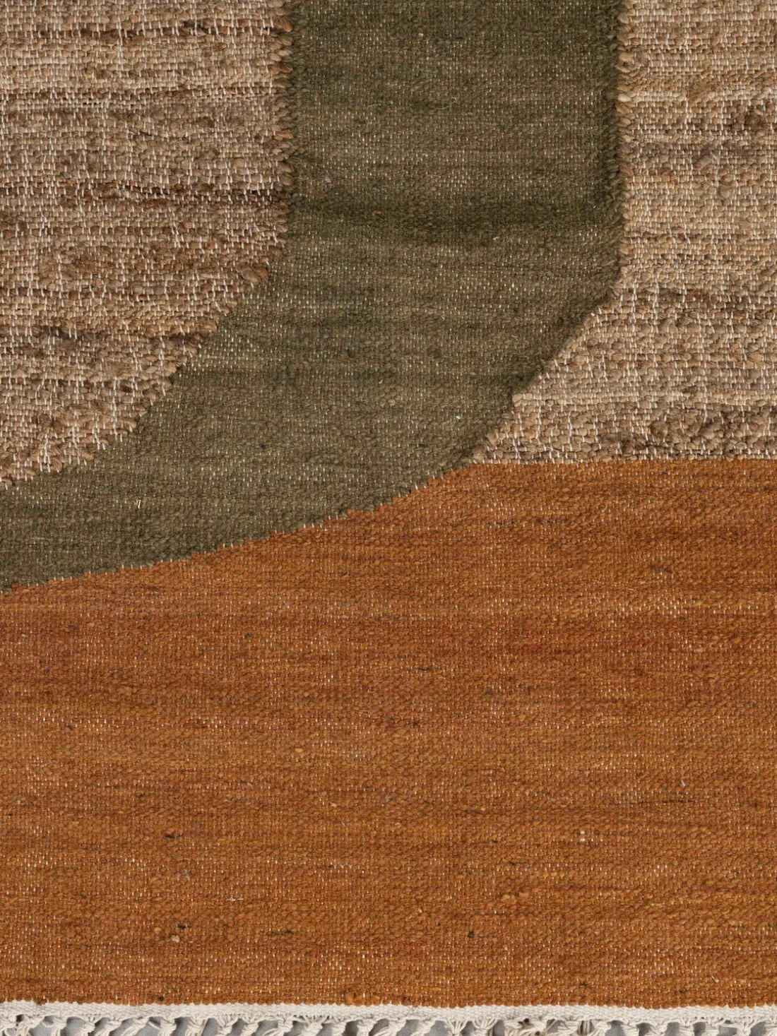 Alfombra de lana y algodón hecha a mano Pavilion