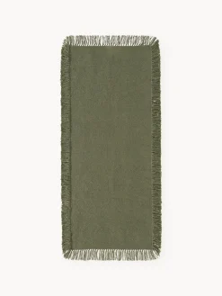 Alfombra de pasillo para interior y exterior tejida a mano Marcus