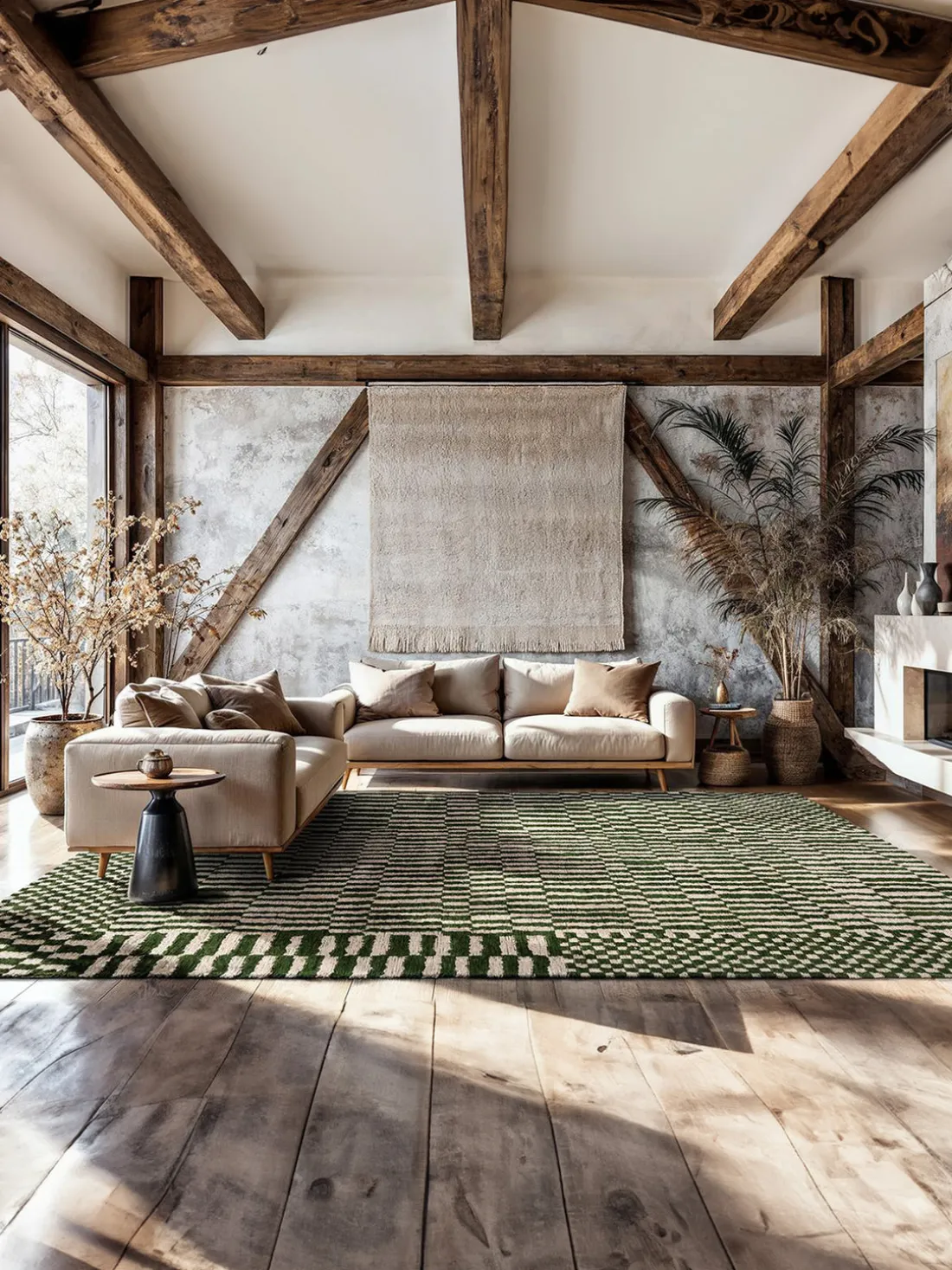 Alfombra de pelo corto Berber