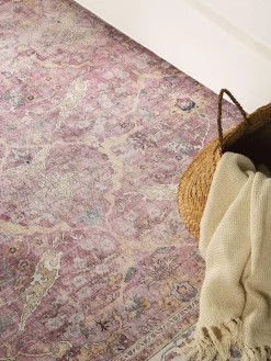 Alfombra de pelo corto con motivos ornamentales Laury