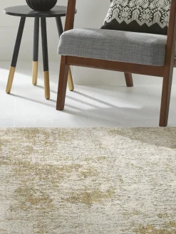 Alfombra de pelo corto con motivos abstractos Rossa