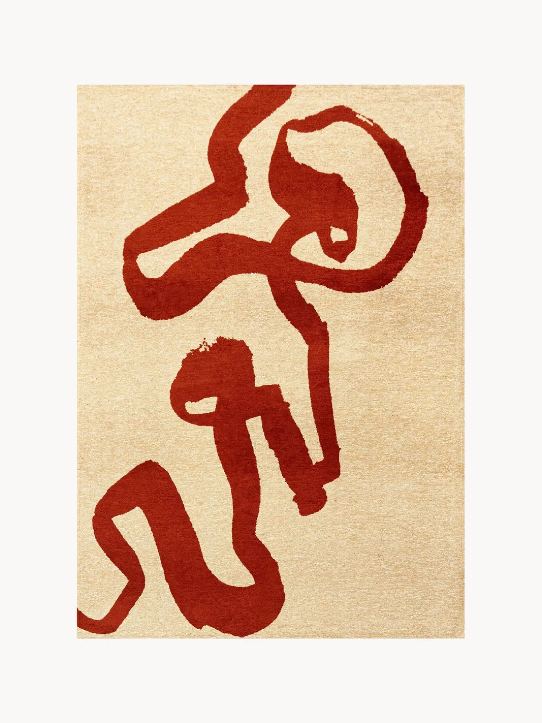 Alfombra de pelo corto Ribbon